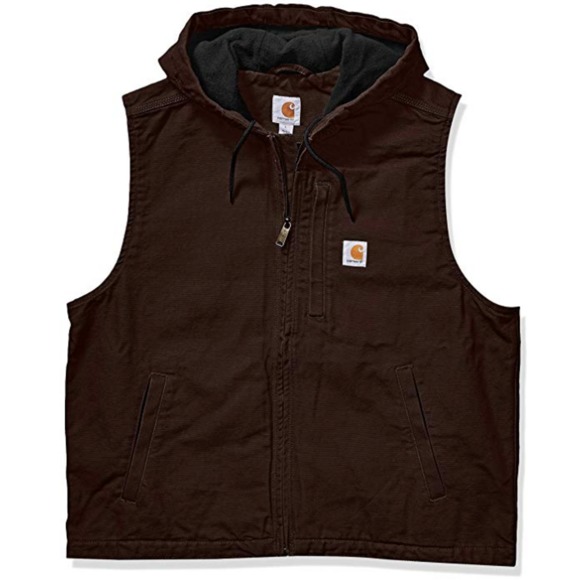 Carhartt Men's Knoxville Vest, Large, Brown - Picture 7 of 8